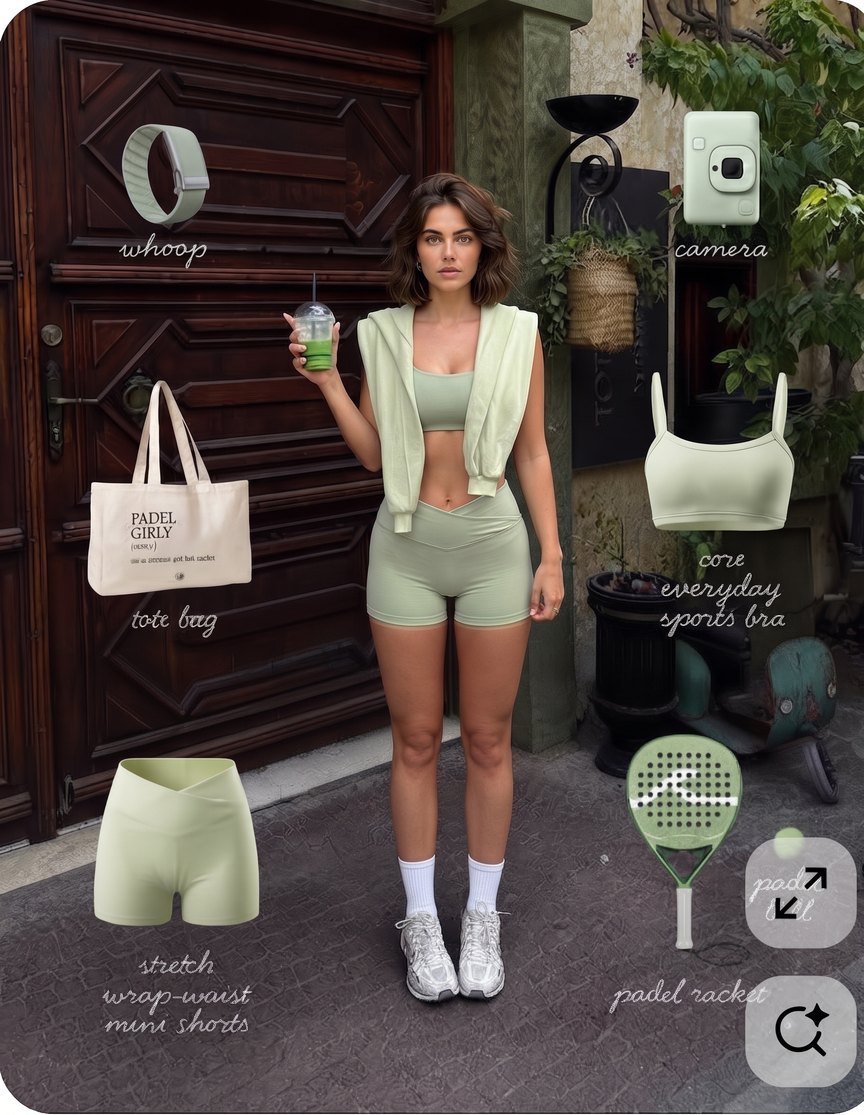 Sample LinkedIn post: Fitness fashion